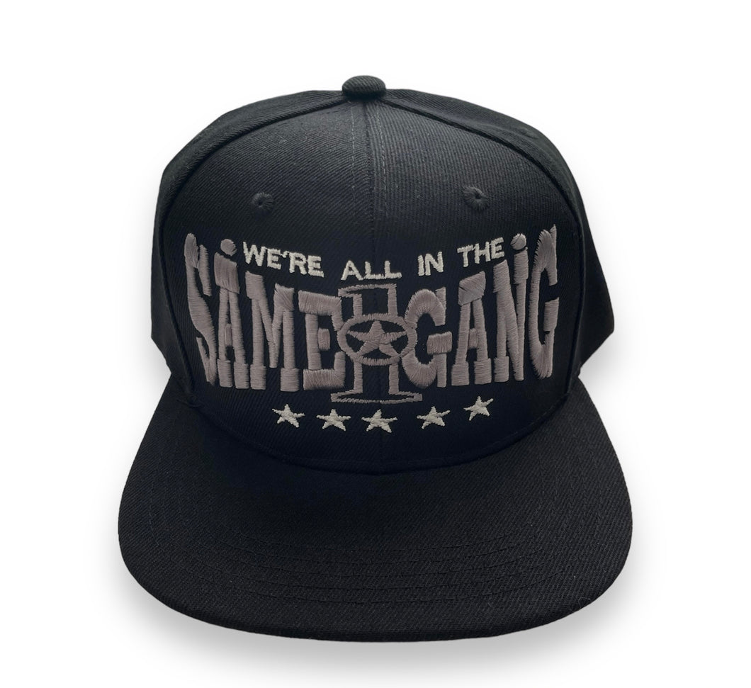 Same Gang hat solid black