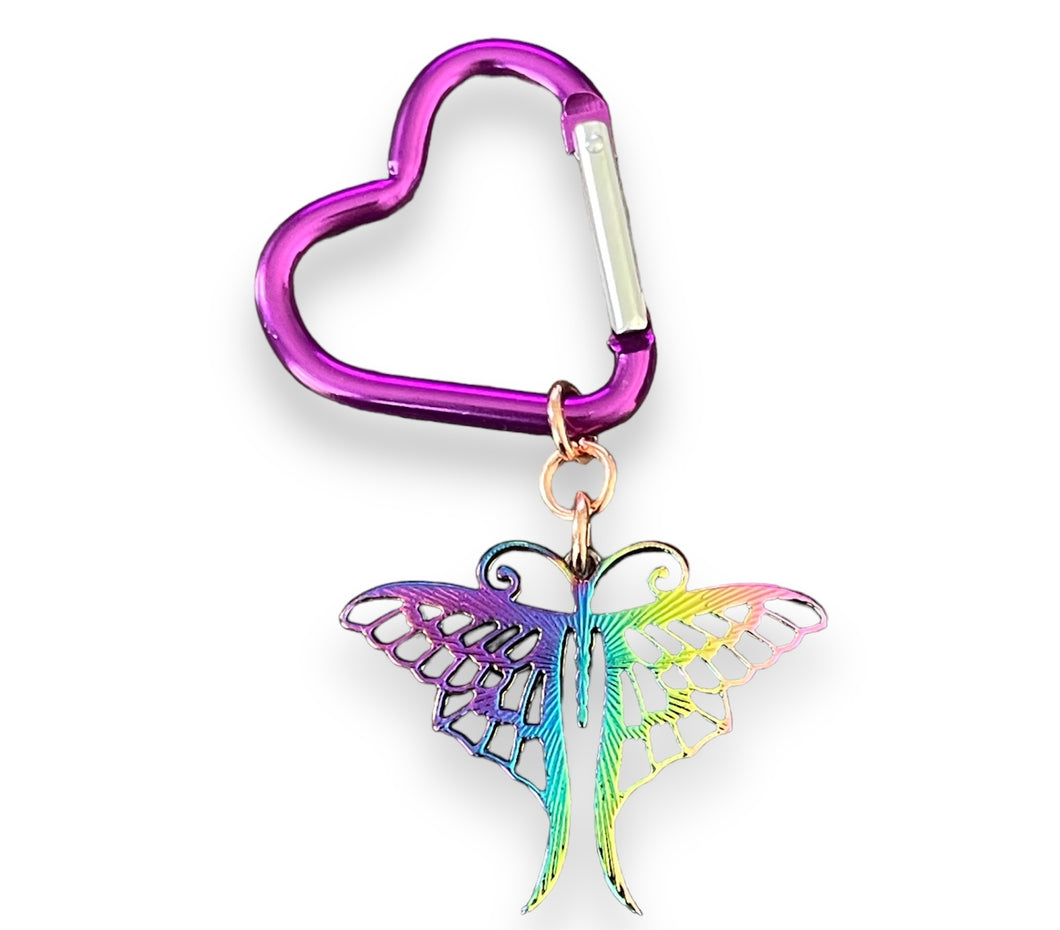 Keychain - Metallic Butterfly