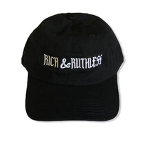 Load image into Gallery viewer, Rich &amp; Ruthless Black Cap

