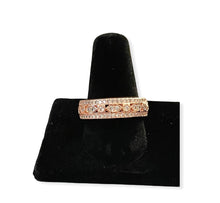 Load image into Gallery viewer, Rose Gold Sparkle Band ~ Ring
